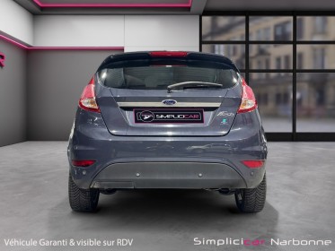Ford fiesta 1.5 tdci 75 fap titanium radar ar clim garantie 12 mois occasion simplicicar narbonne simplicicar simplicibike...