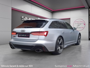 Audi rs6 avant v8 4.0 tfsi 600 tiptronic 8 quattro occasion montreuil (porte de vincennes)(75) simplicicar simplicibike france