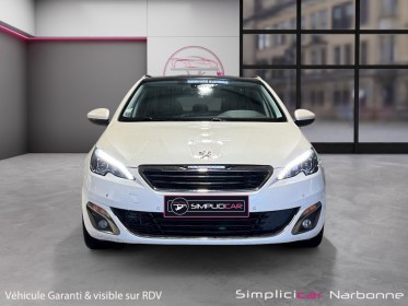 Peugeot 308 sw 2.0 bluehdi 150ch fap bvm6 féline caméra clim toit pano garantie 12 mois occasion simplicicar narbonne...