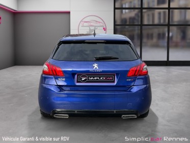 Peugeot 308 1.6 thp 205ch ss bvm6 gt - caméra de recul - aide au maintien dans la voie... occasion simplicicar rennes...