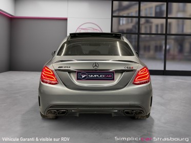 Mercedes classe c 63 s mercedes-amg speedshift mct amg malus paye suivi complet mercedes - toit ouvrant - cam 360 -...