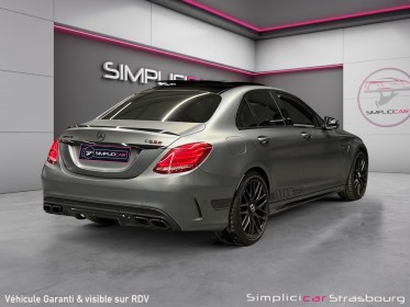 Mercedes classe c 63 s mercedes-amg speedshift mct amg malus paye suivi complet mercedes - toit ouvrant - cam 360 -...