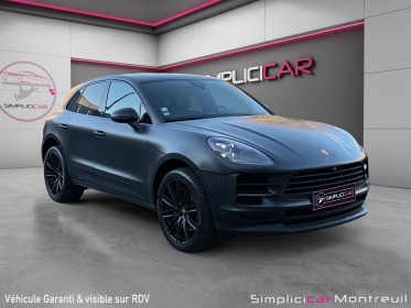 Porsche macan s 3.0 354 ch pdk black edition pack chrono ech sport carplay full occasion montreuil (porte de vincennes)(75)...