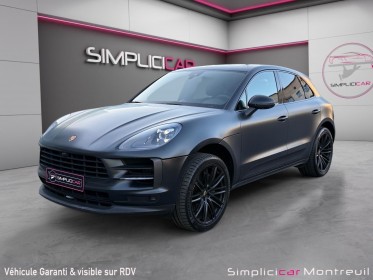 Porsche macan s 3.0 354 ch pdk black edition pack chrono ech sport carplay full occasion montreuil (porte de vincennes)(75)...