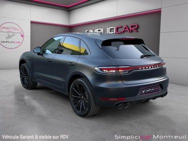 Porsche macan s 3.0 354 ch pdk black edition pack chrono ech sport carplay full occasion montreuil (porte de vincennes)(75)...