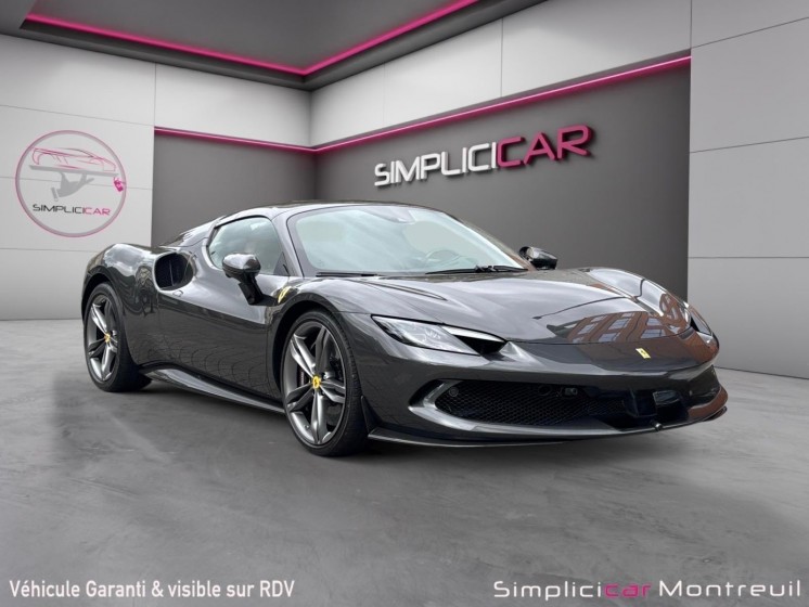 Ferrari 296 gts 3.0 turbo v6 hybride 830 ch origine pozzi occasion montreuil (porte de vincennes)(75) simplicicar...