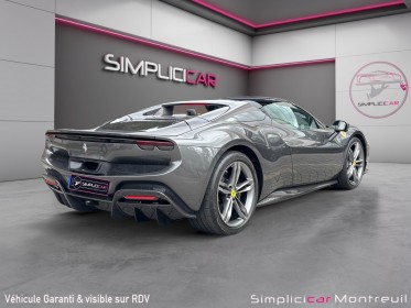 Ferrari 296 gts 3.0 turbo v6 hybride 830 ch origine pozzi occasion montreuil (porte de vincennes)(75) simplicicar...