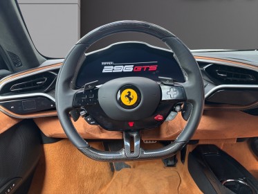 Ferrari 296 gts 3.0 turbo v6 hybride 830 ch origine pozzi occasion montreuil (porte de vincennes)(75) simplicicar...