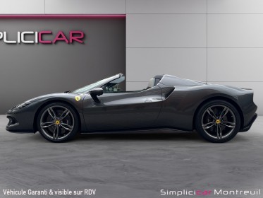 Ferrari 296 gts 3.0 turbo v6 hybride 830 ch origine pozzi occasion montreuil (porte de vincennes)(75) simplicicar...