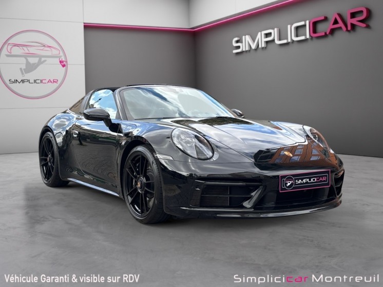 Porsche 911 targa 4 3.0i 480 pdk gts black edition occasion montreuil (porte de vincennes)(75) simplicicar simplicibike france