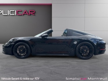 Porsche 911 targa 4 3.0i 480 pdk gts black edition occasion montreuil (porte de vincennes)(75) simplicicar simplicibike france