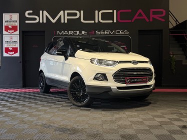 Ford ecosport 1.0 ecoboost 125 titanium s - garantie 12 mois - occasion  simplicicar aix les bains simplicicar simplicibike...
