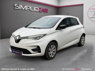 Renault zoe r110 life 52 kwh - radar de recul - carplay - batterie location - garantie 12 mois occasion simplicicar nimes -...