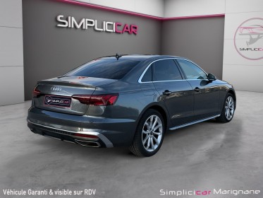 Audi a4 limousine 35 tfsi 150 design pack s line ext caméra carplay garantie 12 mois occasion simplicicar marignane ...