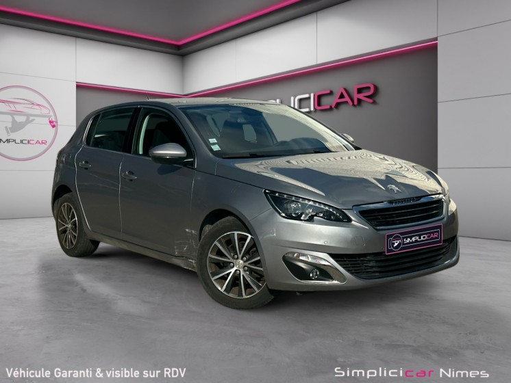 Peugeot 308 1.6 bluehdi 120ch allure - sièges sport - feux led - clim auto - garantie 12 mois occasion simplicicar nimes -...