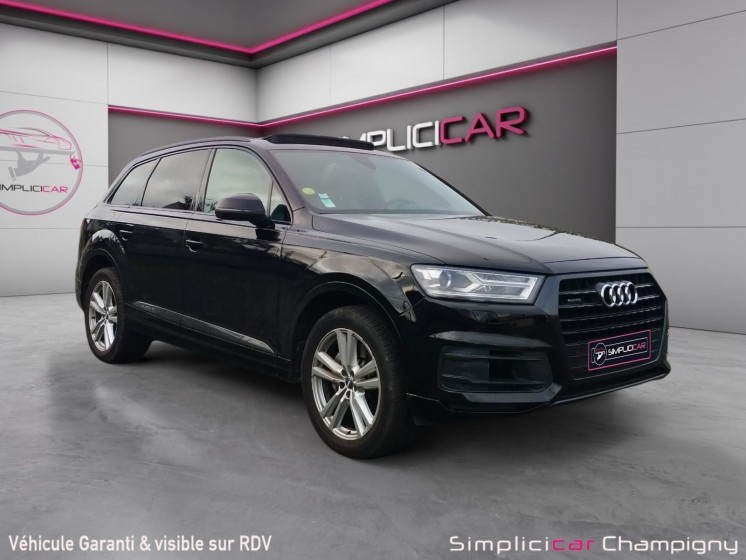 Audi q7 q7 3.0 v6 tdi clean diesel 218 tiptronic 8 quattro 7pl s line occasion champigny-sur-marne (94) simplicicar...