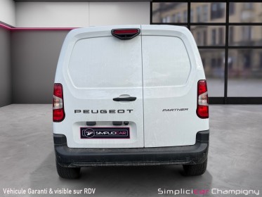 Peugeot partner fourgon m 650 kg bluehdi 130 cv eat8 - 3 places - full options occasion champigny-sur-marne (94) simplicicar...