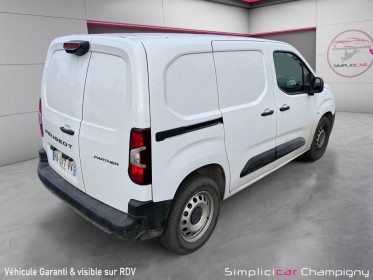 Peugeot partner fourgon m 650 kg bluehdi 130 cv eat8 - 3 places - full options occasion champigny-sur-marne (94) simplicicar...