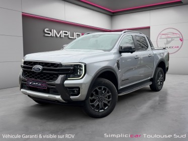 Ford ranger double cabine 2.0 ecoblue 205 ch ss bva10 e-4wd wildtrak apple car play attelage caméra 360 garantie...