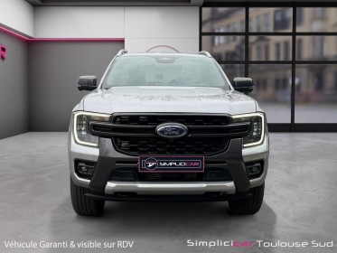 Ford ranger double cabine 2.0 ecoblue 205 ch ss bva10 e-4wd wildtrak apple car play attelage caméra 360 garantie...