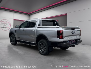 Ford ranger double cabine 2.0 ecoblue 205 ch ss bva10 e-4wd wildtrak apple car play attelage caméra 360 garantie...