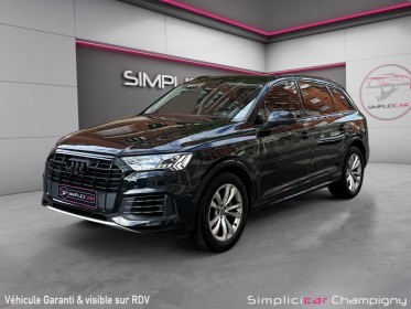 Audi q7 55 tfsi ambition luxe - carplay - sièges électriques - cuir - caméra 360 - 7 places occasion champigny-sur-marne...
