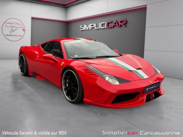 Ferrari 458 italia v8  capristo occasion simplicicar carcassonne simplicicar simplicibike france