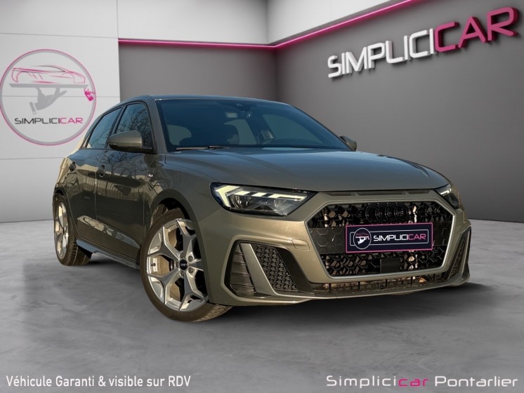 Audi a1 sportback 30 tfsi 116 ch s tronic 7 s line garantie 12mois minimum occasion simplicicar pontarlier auto  simplicicar...