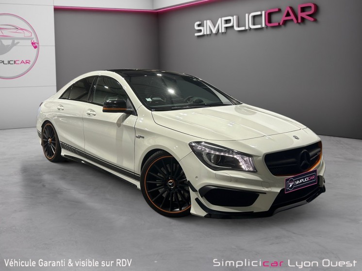 Mercedes classe cla 45 amg 4matic orangeart edition speedshift dct a - garantie 12 mois occasion simplicicar lyon ouest...