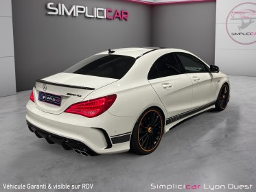 Mercedes classe cla 45 amg 4matic orangeart edition speedshift dct a - garantie 12 mois occasion simplicicar lyon ouest...
