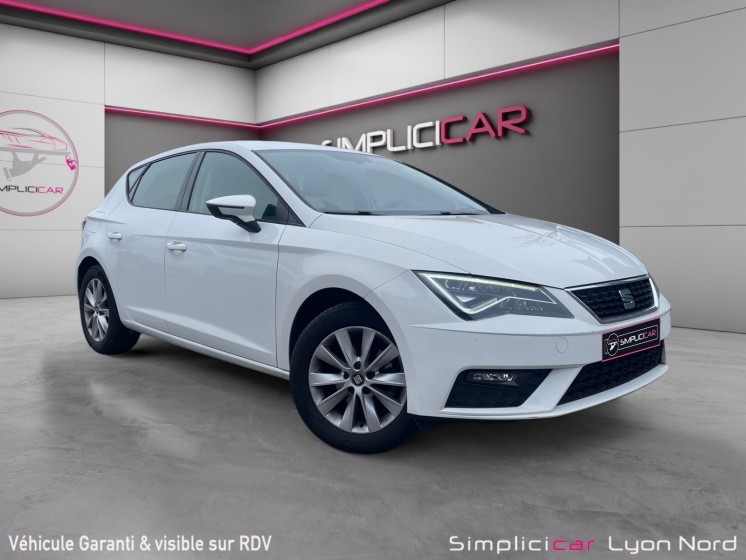 Seat leon 1.0 tsi 115 start/stop bvm6 style garantie 12 mois occasion simplicicar lyon nord simplicicar simplicibike france