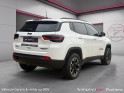 Jeep compass 1.3 phev t4 240ch 4xe eawd trailhawk tout options carplay toit ouvrant panoramique garantie 12 mois occasion...