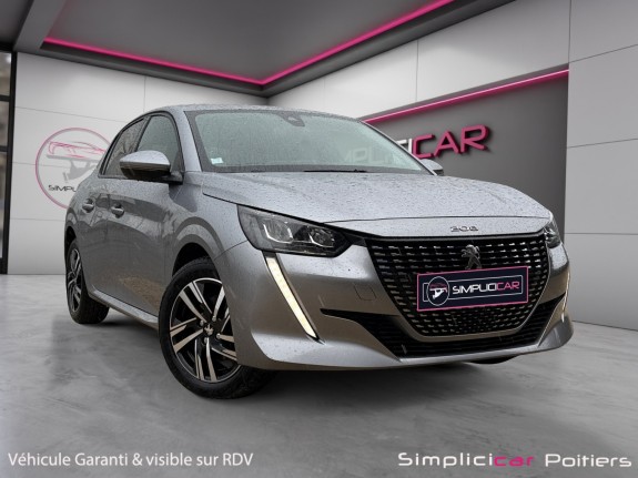 Peugeot 208 bluehdi 100 ss bvm6 allure carplay caméra entretien complet garantie 12 mois occasion simplicicar poitiers...