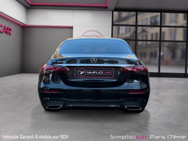 Mercedes classe e 300 e eqpower 9g-tronic amg line occasion paris 17ème (75)(porte maillot) simplicicar simplicibike france