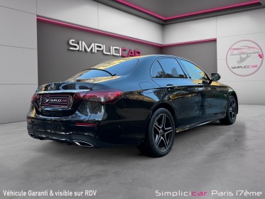 Mercedes classe e 300 e eqpower 9g-tronic amg line occasion paris 17ème (75)(porte maillot) simplicicar simplicibike france