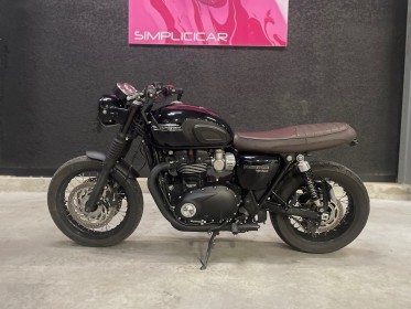 Triumph bonneville t120 black garantie 12mois occasion montpellier (34) simplicicar simplicibike france