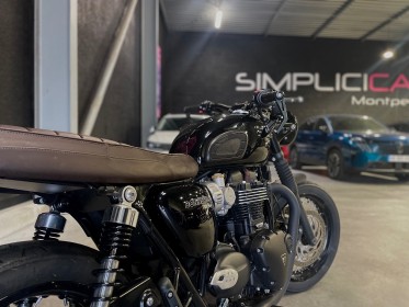 Triumph bonneville t120 black garantie 12mois occasion montpellier (34) simplicicar simplicibike france