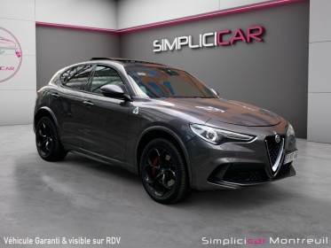 Alfa romeo stelvio 2.9 v6 510ch at8 quadrifoglio francais revision full alfa romeo garantie 12 mois occasion montreuil (porte...