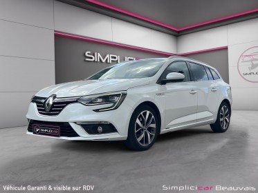 Renault megane iv estate 1.6 dci 130 energy intens garantie 12 mois occasion parc voitures beauvais simplicicar simplicibike...