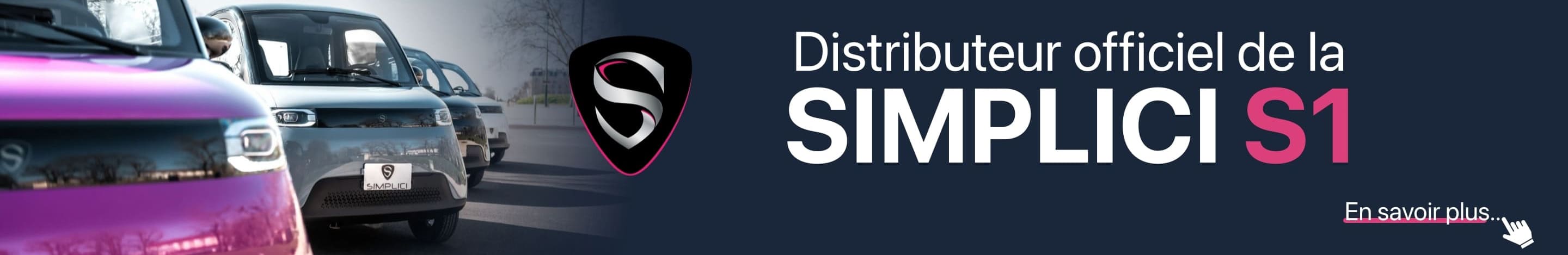 Voiture sans permis electrique Simplici S1 Veauche